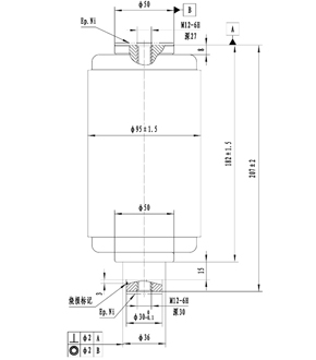 TD-12/(1250、1600)-40AG1固封极柱灭弧室