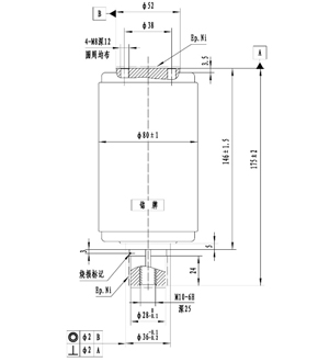 TD-12/1250-25Q1充气柜用灭弧室	