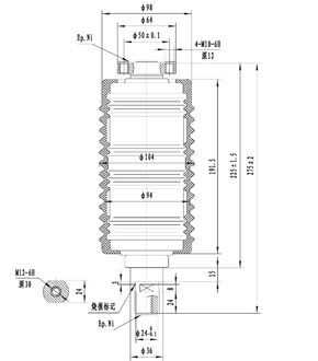 TD-24/(630、1250、1600)-(25、31.5)A1J(W) VS1断路器空灭弧室