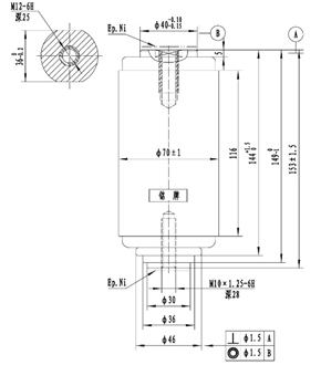 TD-12/1250-25G2固体柜用灭弧室	