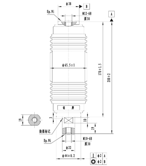 TF-12/630-20F3负荷开关用灭弧室