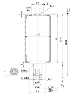 TD-12/1250-(25、31.5)AG2J固封极柱灭弧室